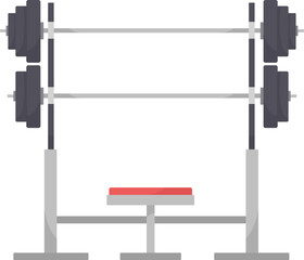 Obraz premium Bench Press Gym Equipment