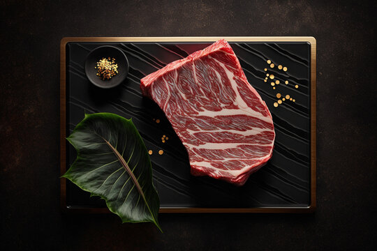 高級な牛肉のイメージ：AI生成画像