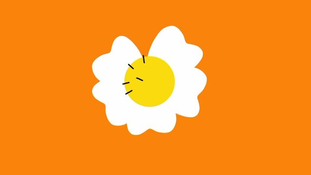 sun flower design animation
