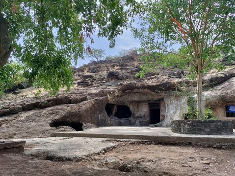 Pohale Caves or Pohala Caves or Pawala Caves, are a group of Buddhist caves located in Kolhapur District, Maharashtra, India