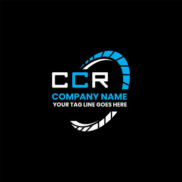 CCR letter logo creative design with vector graphic, CCR simple and modern logo. CCR luxurious alphabet design  