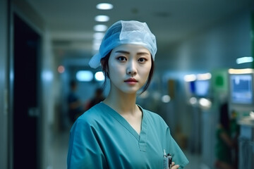 女性の看護師のイメージ：AI生成画像