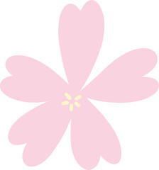 cute flower collection pastel vecter

