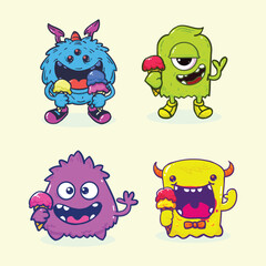 Monsters Ice Cream