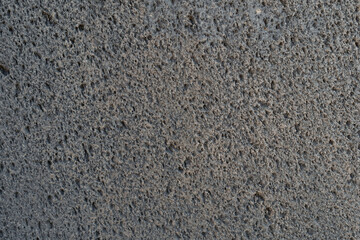 Texture of black tuff stone tile