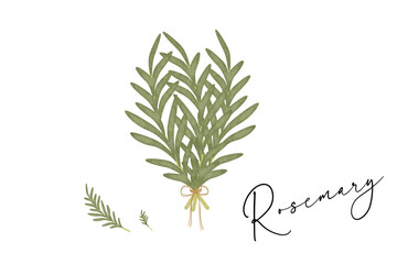 ローズマリーのスワッグ