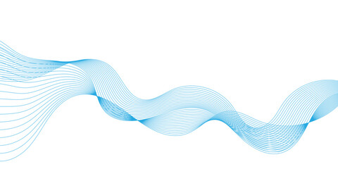Abstract flowing wave lines. Design element for technology, science, modern concept.vector eps 10