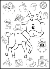 Autumn Coloring Pages for Kids