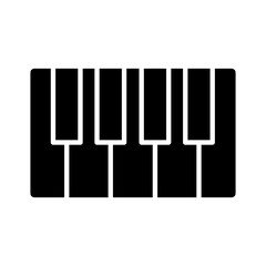 Solid PIANO design vector icon design vector line icon svg