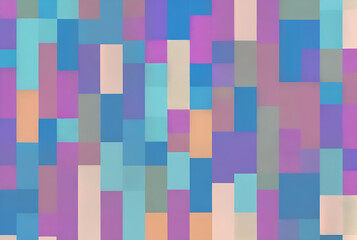 Geometric panels layouts glitter contrast pastels.
