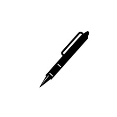 Pen vector illustration isolated on transparent background