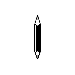 Pencil vector illustration isolated on transparent background