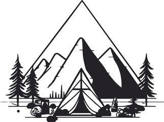 Mountain SVG, Camping SVG, Camp SVG, Mountain Range SVG, Mountain Fall SVG, Mountain Full Moon SVG, Camping Crew SVG, Camping Shirt SVG, Camping SVG Files, Girl Scout Camping SVG
