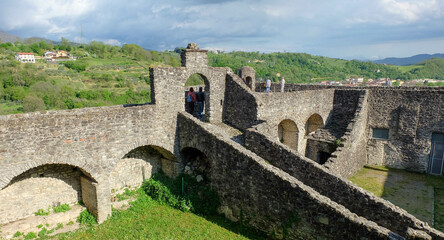 Obraz premium Castello del Piagnaro in Italien