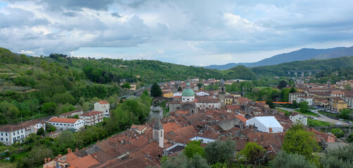 Naklejka premium Castello del Piagnaro in Italien