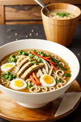 ramen noodle soup generative AI