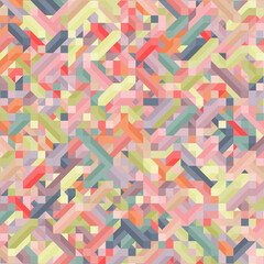 Color Diamonds illusion background abstract illustration