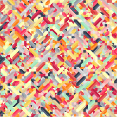 Color Diamonds illusion background abstract illustration