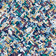 Obraz premium Color Diamonds illusion background abstract illustration