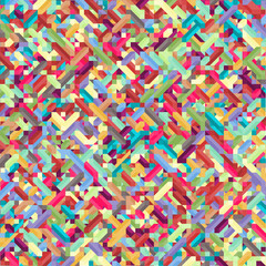 Color Diamonds illusion background abstract illustration