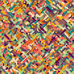 Fototapeta na wymiar Color Diamonds illusion background abstract illustration