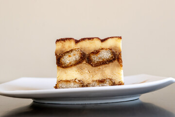 Slice of tiramisu