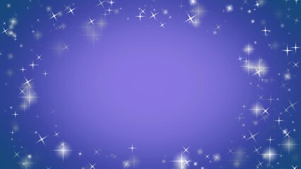 Blue background with stars