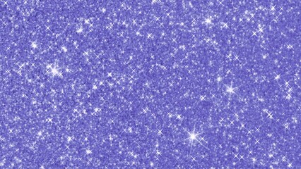 Glittering stars and sparkles on a blue background. Texture.