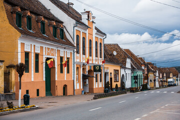 Biertan a very beautiful medieval village in Transylvania, Romania. A historical town in Romania...
