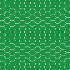 亀甲模様　緑　2