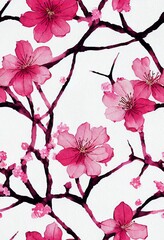 Fototapeta premium Abstract design of wallpaper Generative AI