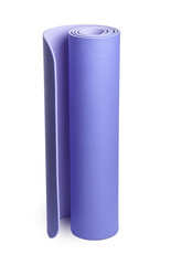 Mat for fitness isolated on a transparent background