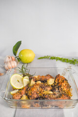 Baked Chicken with Lemon
