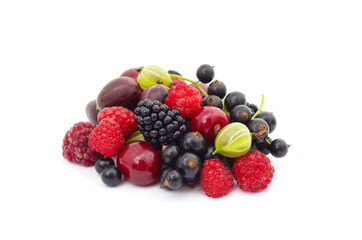 Various ripe berries.