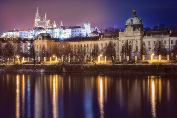 Fototapeta na wymiar Praga Città Repubblica Ceca 