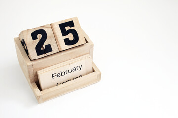 Twenty-fifth Of February Perpetual Calendar