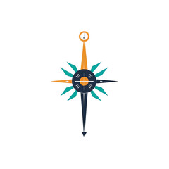 Generative AI AquariusHoroscope sign vector - Zodiac astrology element. Esoteric symbol for logo or icon.