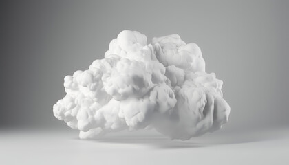 Experience the ethereal beauty of clean white clouds, perfectly cut out and presented on transparent backgrounds, enhanced with special effects in a stunning 3D illustration. ☁️