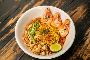 Seafood Yellow Vermicelli Soup Noodles