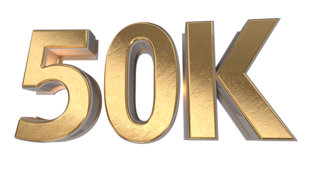 gold number 50k