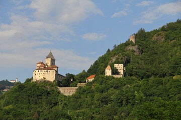 Fototapeta na wymiar Beautiful shot of the castle Trostburg in South Tyrol, Italy