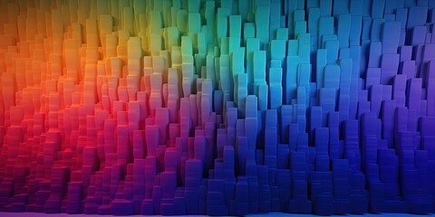 colorful abstract background by ai generative