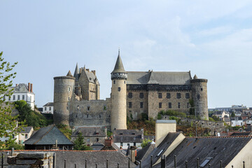 Fototapeta na wymiar Chateau Vitre, Vitre, France