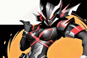 e-sports annoucement mascot, generative ai