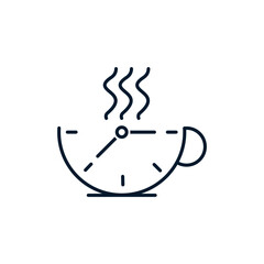 Break concept. Vector icon isolated on white background.