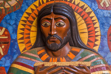 Latin American Christianity symbolism Generative AI