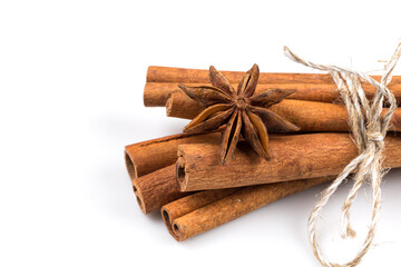 Stars anise and Cinnamon