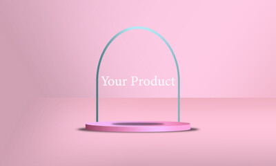 Vector of a background with space for text for your product