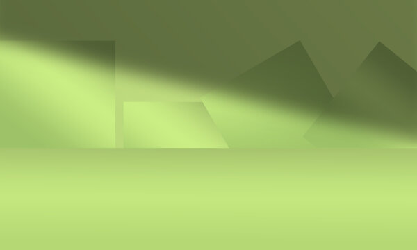 Vector of a green abstract background