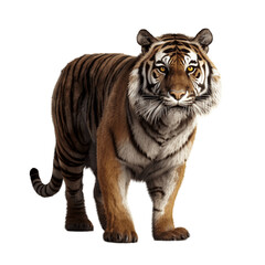 Tiger isolated on white background